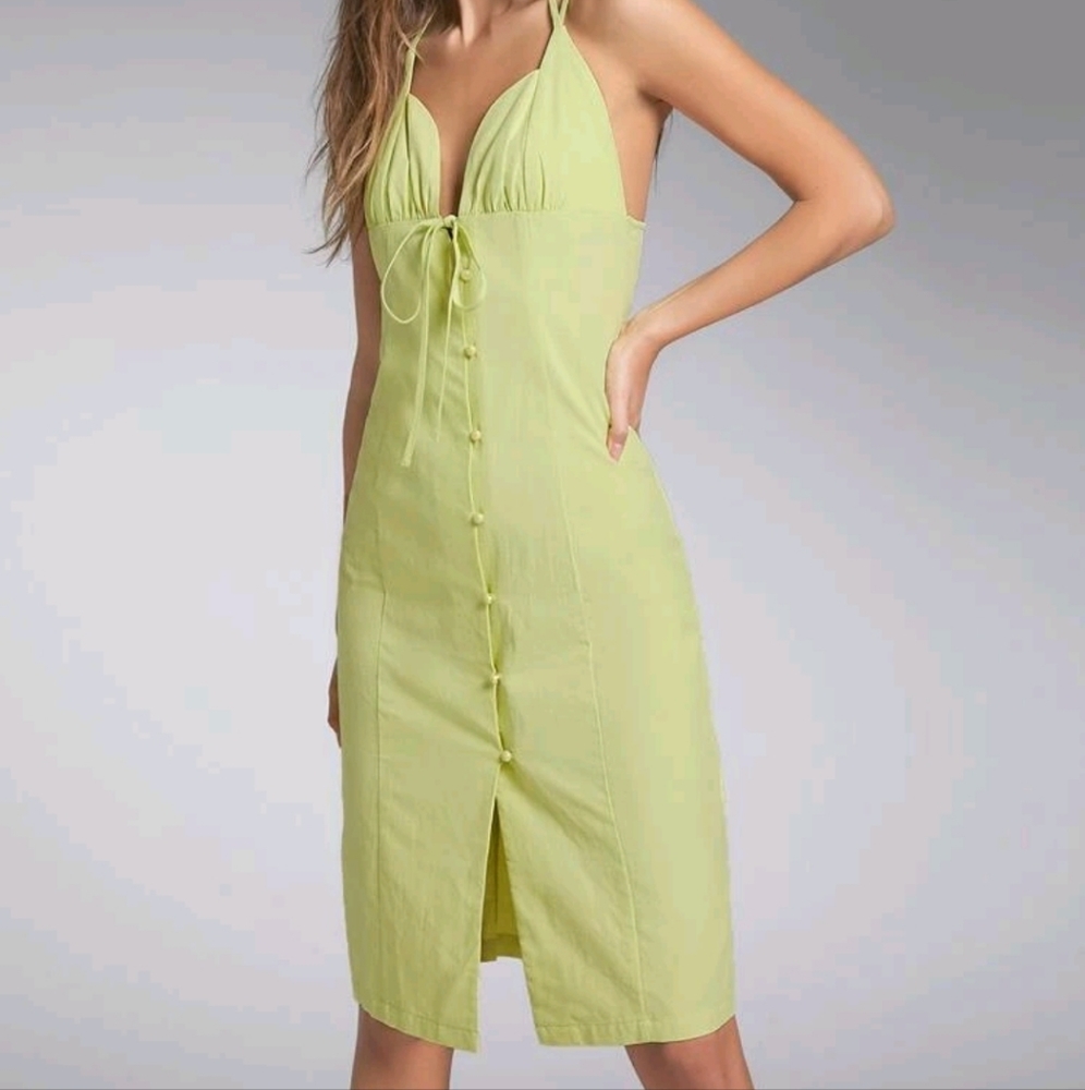 Shein Button Front Cami Dress
